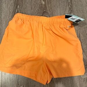 DSG High-Rise Orange Woven Shorts